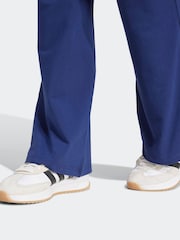 adidas Blue Essentials Small Logo Flared Leggings - Image 5 of 6