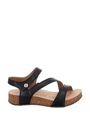Josef Seibel Brown Tonga 25 Triple Strap Sandals - Image 1 of 1