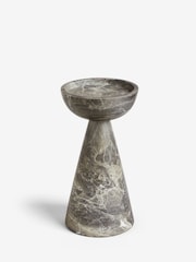 Natural Marble Effect Pillar Candle Holder - Image 4 of 5