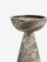 Natural Marble Effect Pillar Candle Holder - Image 5 of 5