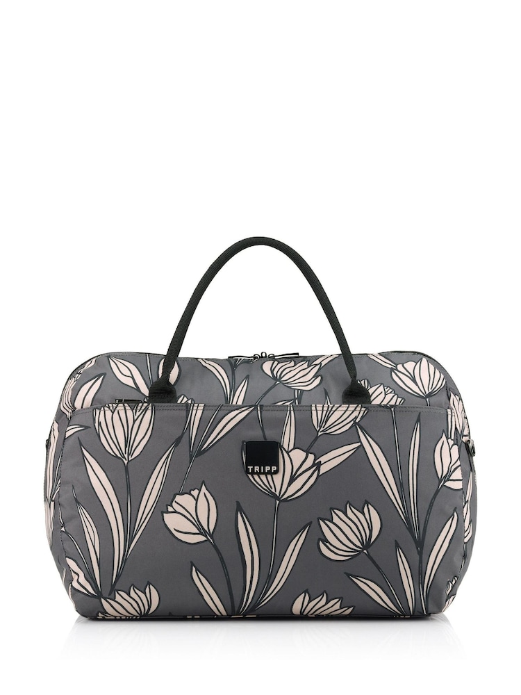 Tripp Graphite/Champagne Tulip Large Holdall - Image 1 of 2