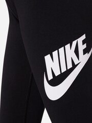 Черный - Леггинсы с классической талией и логотипом Nike Essentials - Image 6 of 7