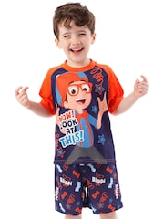 Character Blue Blippi Short Pyjamas - Image 7 of 7