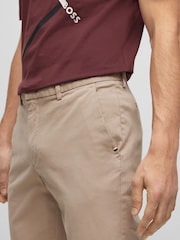 BOSS Natural Slim Fit Stretch Cotton Gabardine Chinos - Image 4 of 5