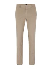 BOSS Natural Slim Fit Stretch Cotton Gabardine Chinos - Image 5 of 5