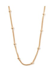 Orelia London 18K Gold Satellite chain necklace 15" - Image 2 of 3