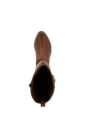Naravni - Dune London Tepi Branded Trim Knee High gležnjarji - Slika 2 iz 6