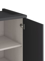 Wiemann Peyton Graphite Glass Semi Fitted Double Wardrobe - Image 6 of 6