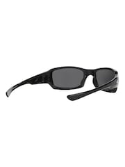 Oakley® Black Fives Square Polarised Lens Sunglasses - Image 10 of 11