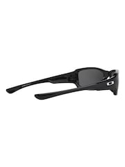 Oakley® Black Fives Square Polarised Lens Sunglasses - Image 11 of 11