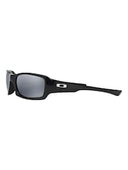 Oakley® Black Fives Square Polarised Lens Sunglasses - Image 6 of 11