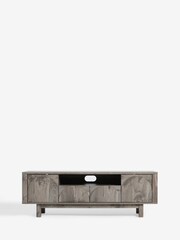 Dark Arches Mango Up to 65 inch Wood Effect TV Unit - Image 3 of 10