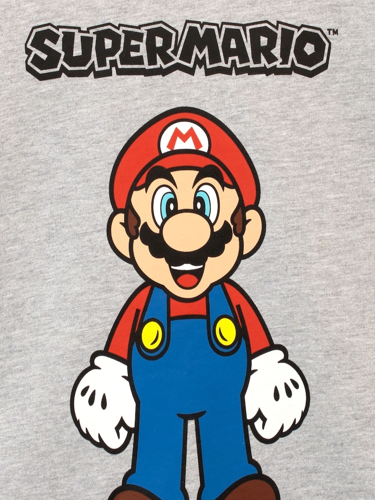 Character Grey Super Mario Hoodie - Image 2 of 2
