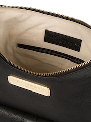שחור - Pure Luxuries London תיק צד מעור, דגם Imogen, %100 כותנה - Image 4 of 4