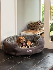 Bunty Grey Polar High Sided Dog Bed - Image 2 of 4