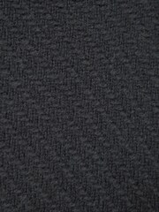 Reiss Anthracite Grey Tempo 9-14 yrs Slim Fit Knitted Half-Zip Funnel Neck Jumper - Image 5 of 5