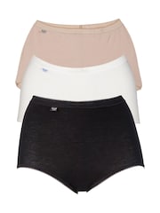 Sloggi Basic Maxi Briefs 3 Pack - Image 1 of 7
