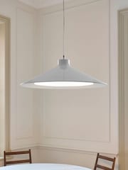Jasper Conran London White Triangle Pendant With Diffuser - Image 1 of 5
