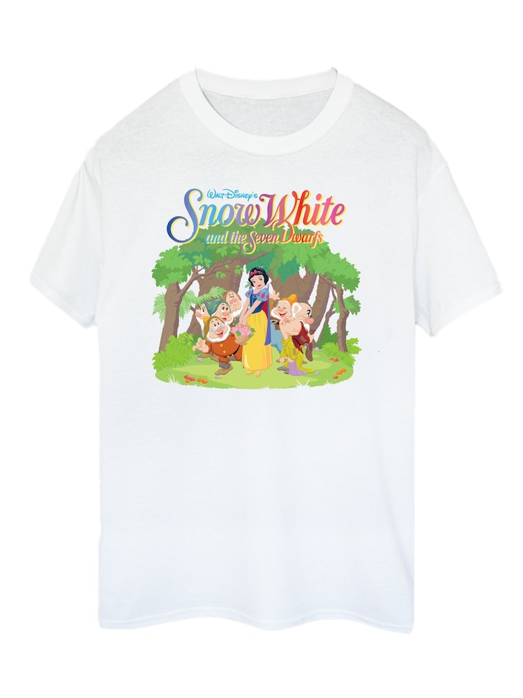 Brands In White Disney Snow White Joyful T-Shirt - Image 2 of 4