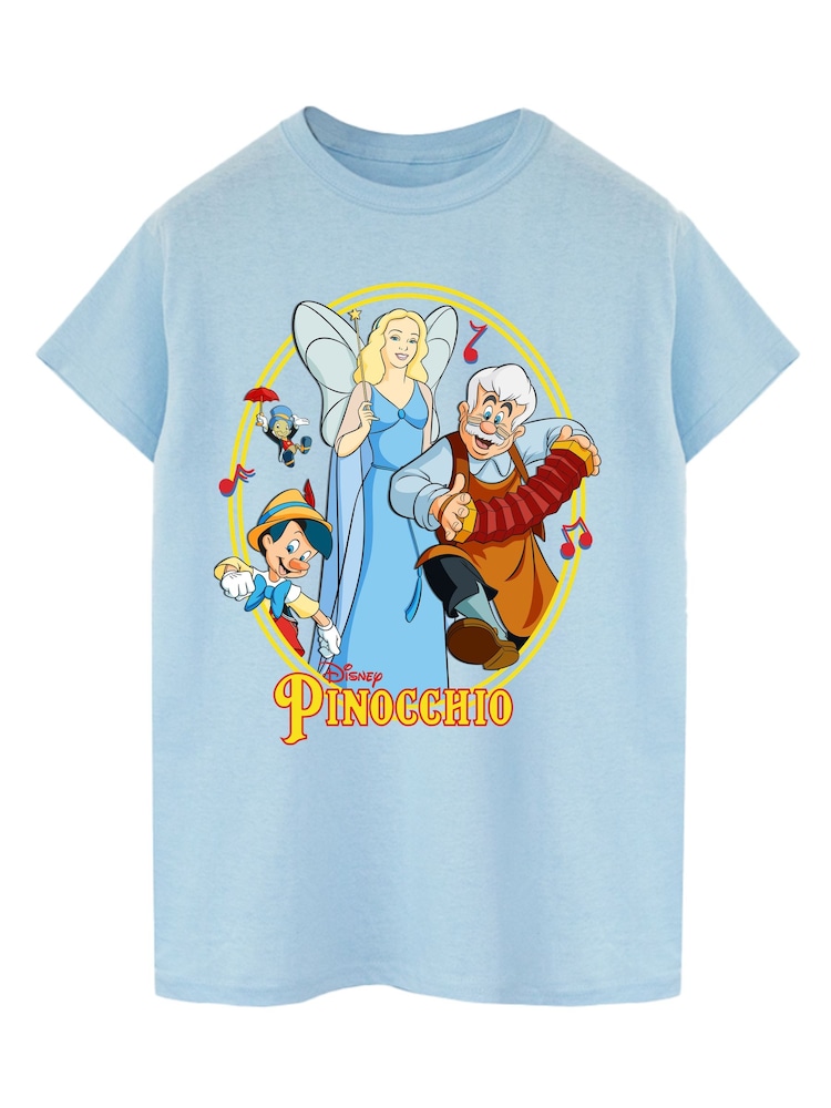 Brands In Blue Disney Pinocchio Musical Group T-Shirt - Image 2 of 4