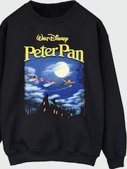 Brands In Black Disney Peter Pan Come With Me Homage Sweat Top - Image 3 of 4