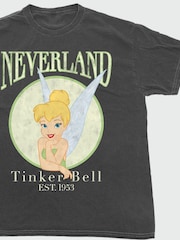 Brands In Grey Disney Peter Pan Tinker Bell Neverland T-Shirt - Image 3 of 4