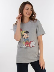 Brands In Grey Disney Pinocchio Classic T-Shirt - Image 1 of 4