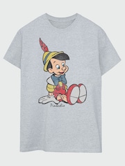 Brands In Grey Disney Pinocchio Classic T-Shirt - Image 2 of 4