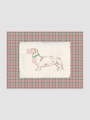 Joules Countryside Hound Wood Mounted Framed Print Wall Art - Image 1 sur 4