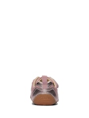 Clarks Pink Dusty Leather Tiny Sky Toddler Shoes - Image 5 of 7