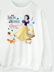 Brands In White Disney Snow White Kindest Sweat Top - Image 3 of 4