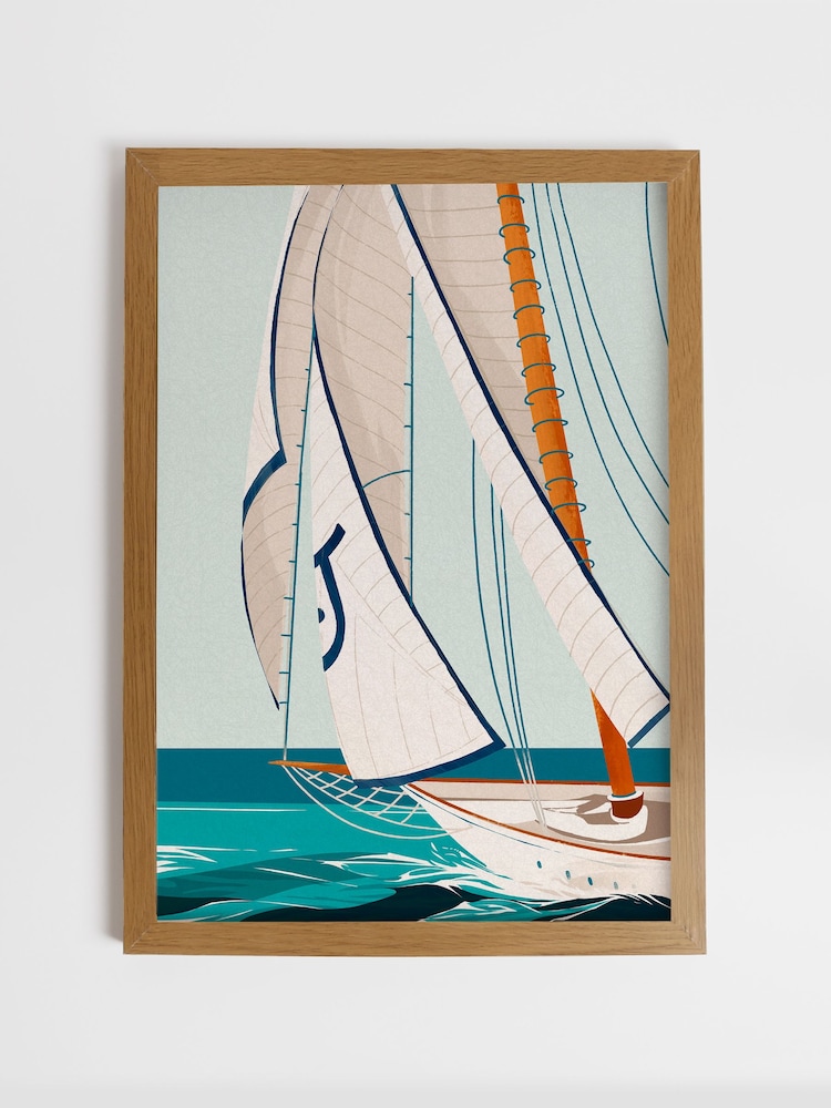 Joules Driftwood Daydream настенные украшения в рамке с принтом - Изображение 2 4 Joules Driftwood Daydream настенные украшения в рамке с принтом - Изображение 2 4
