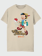 Brands In Natural Disney Pinocchio No Strings Attached T-Shirt - Image 2 of 4