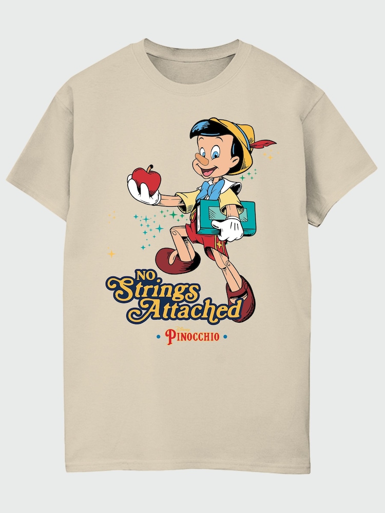 Brands In Natural Disney Pinocchio No Strings Attached T-Shirt - Image 2 of 4 Brands In Natural Disney Pinocchio No Strings Attached T-Shirt - Image 2 of 4