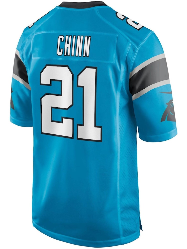 Nike Blue Carolina Panthers Game Alternate Jersey - Jeremy Chinn - Image 3 of 3