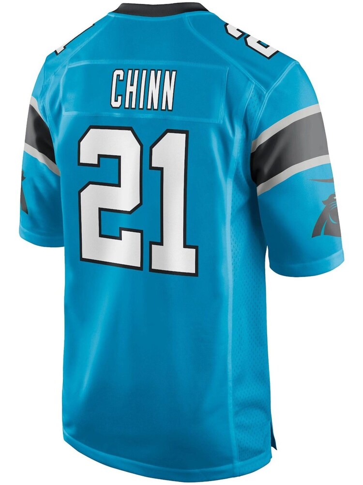 Nike Blue Carolina Panthers Game Alternate Jersey - Jeremy Chinn - Image 3 of 3 Nike Blue Carolina Panthers Game Alternate Jersey - Jeremy Chinn - Image 3 of 3