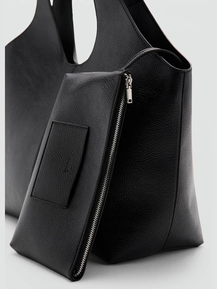 Mango Black Shoulder Bag - Image 4 of 4