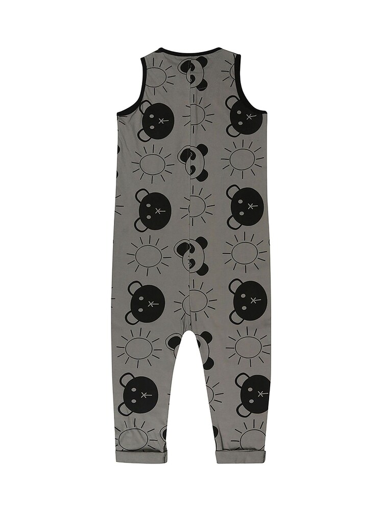 Turtledove London Grey Organic Cotton Tank Dungaree Beach Pals - Image 2 of 4 Turtledove London Grey Organic Cotton Tank Dungaree Beach Pals - Image 2 of 4