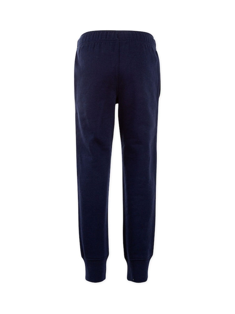 Nike Navy Fleece Little Kids Joggers - Image 2 of 4