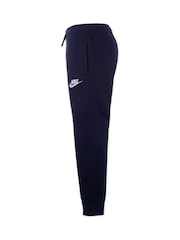 Nike Navy Fleece Little Kids Joggers - Image 3 of 4