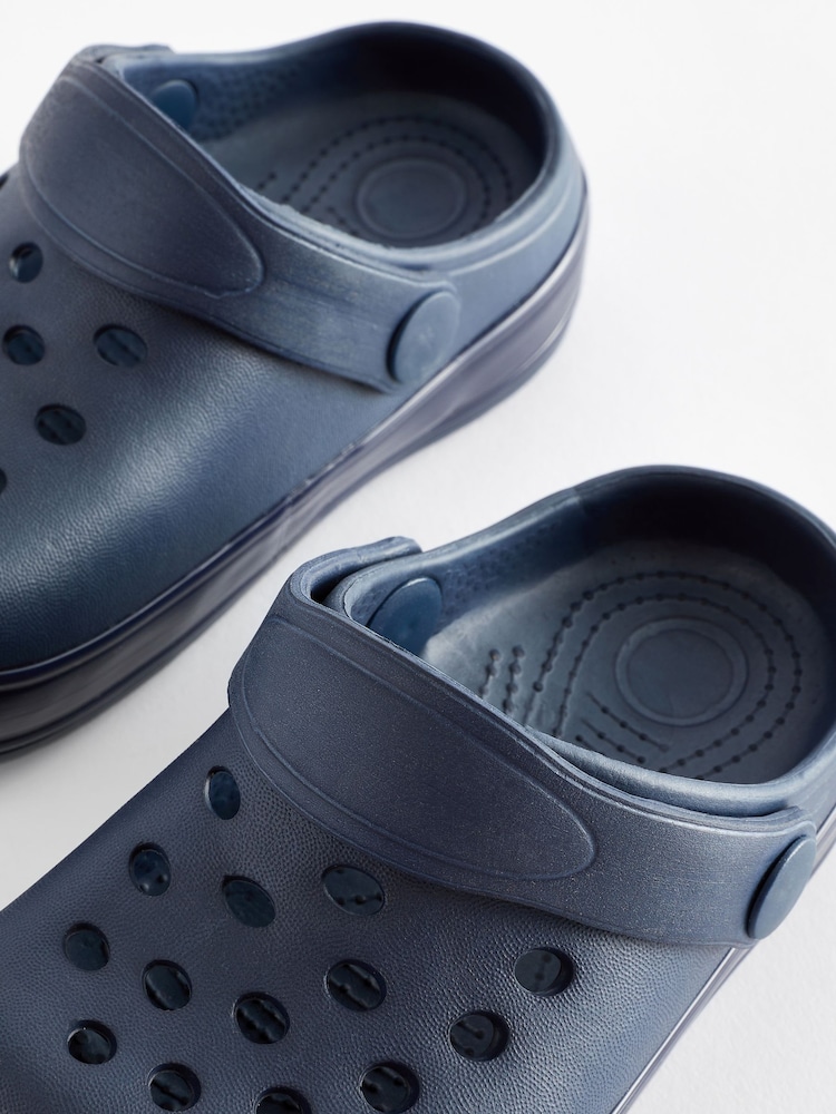 Navy Light-up Clogs - Image 11 of 11 Navy Light-up Clogs - Image 11 of 11