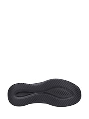 Skechers Black Ultra Flex 3.0 Right Away Slip In Wide Trainers - Image 6 of 6