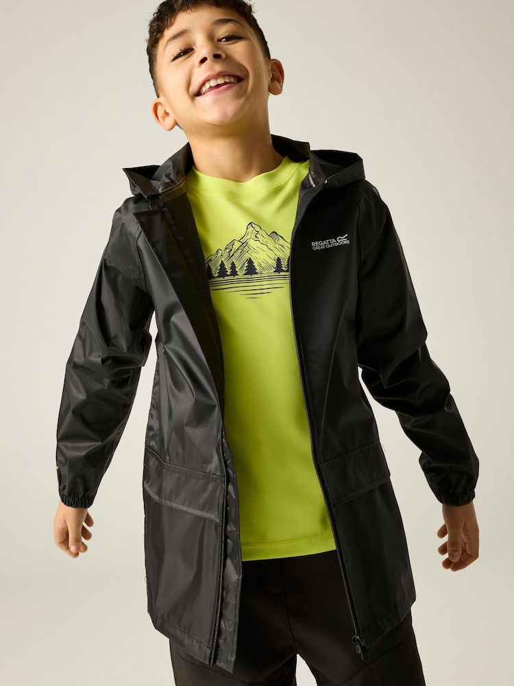 Regatta Black Kids Stormbreak Jacket - Image 1 of 9