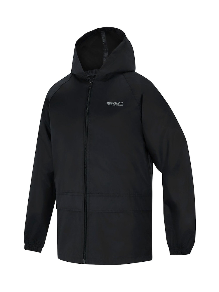Regatta Black Kids Stormbreak Jacket - Image 9 of 9