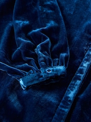 White Stuff Blue Lana Velvet Tunic - Image 6 of 6