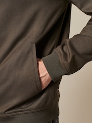 Khaki Green Smart Bomber Jacket - Image 5 of 10