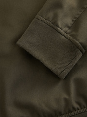 Khaki Green Smart Bomber Jacket - Image 9 of 10