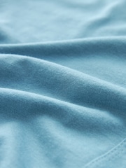 Blue Geo Short Sleeve 100% Cotton Pyjamas - Image 8 of 8