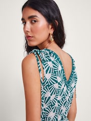 Monsoon Blue Rosana Print Jumpsuit - Image 2 of 5