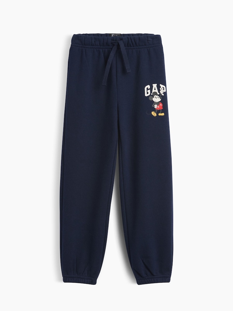Azul marino - Pantalones de chándal holgados con cintura elástica y logotipo de Mickey Mouse de Disney de Gap (6 meses - 5 años) - Imagen 1 de 3 Azul marino - Pantalones de chándal holgados con cintura elástica y logotipo de Mickey Mouse de Disney de Gap (6 meses - 5 años) - Imagen 1 de 3